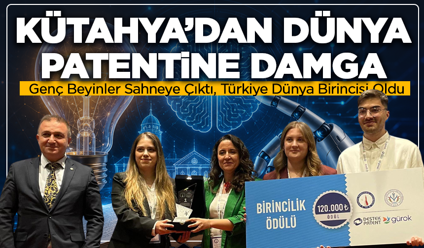 Kütahya’dan Dünya Patentine Damga: Türkiye Zirvede!