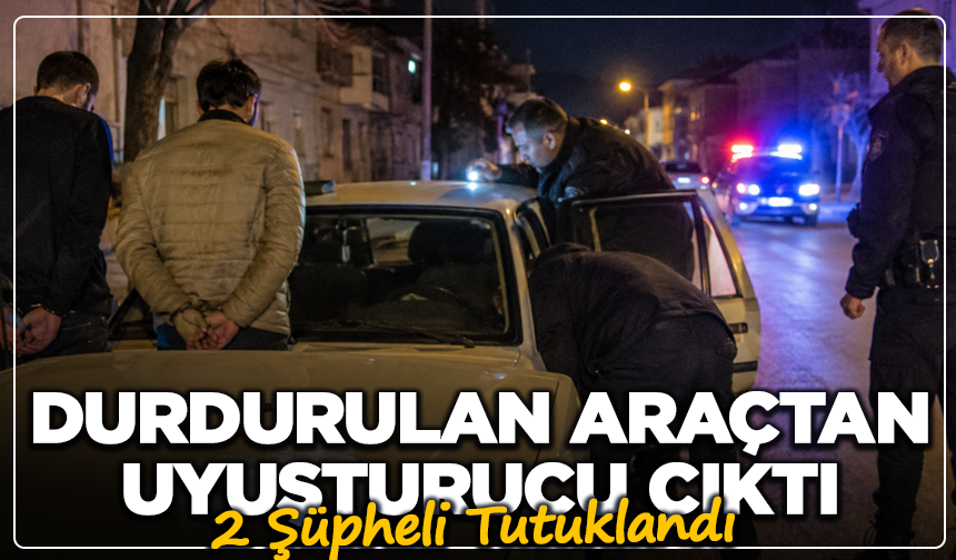 Kütahya’dan Uşak’a Giden Araçta Metamfetamin Ele Geçirildi
