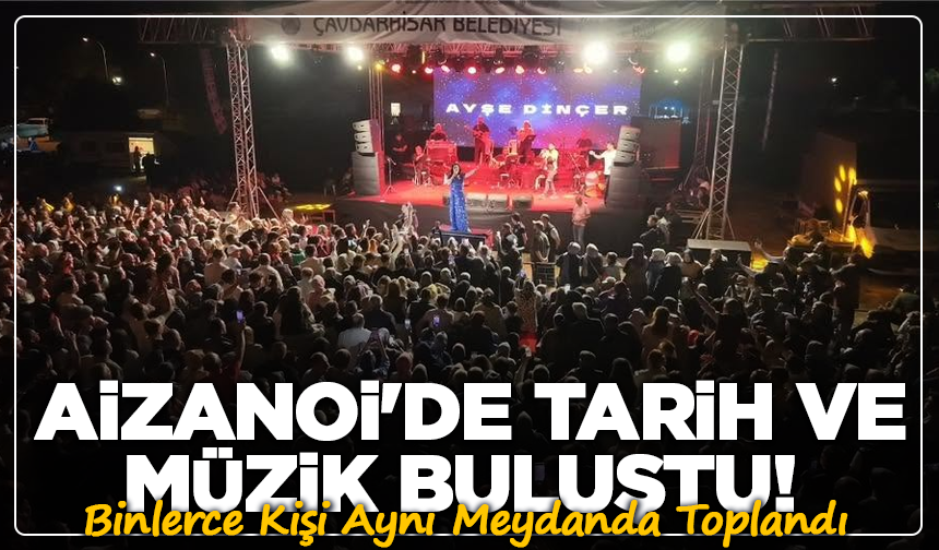Aizanoi'de Tarih ve Müzik Buluştu! Binlerce Kişi Aynı Meydanda Toplandı