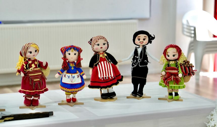 Tavşanlı'da İpliğin Mucizeye Dönüştüğü Sergi Büyük İlgi Gördü