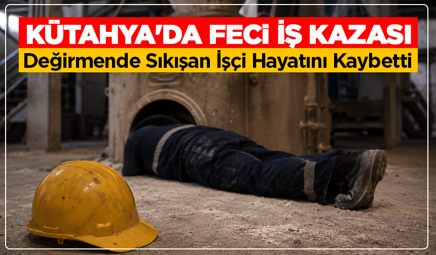 Son Dakika: Kütahya Sanayi Bölgesi'nde İş Kazası, 56 Yaşındaki İşçi Öldü