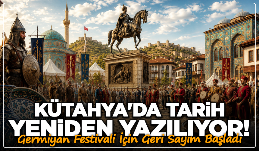 Kütahya'da Tarih Yeniden Yazılıyor! Germiyan Festivali İçin Geri Sayım Başladı