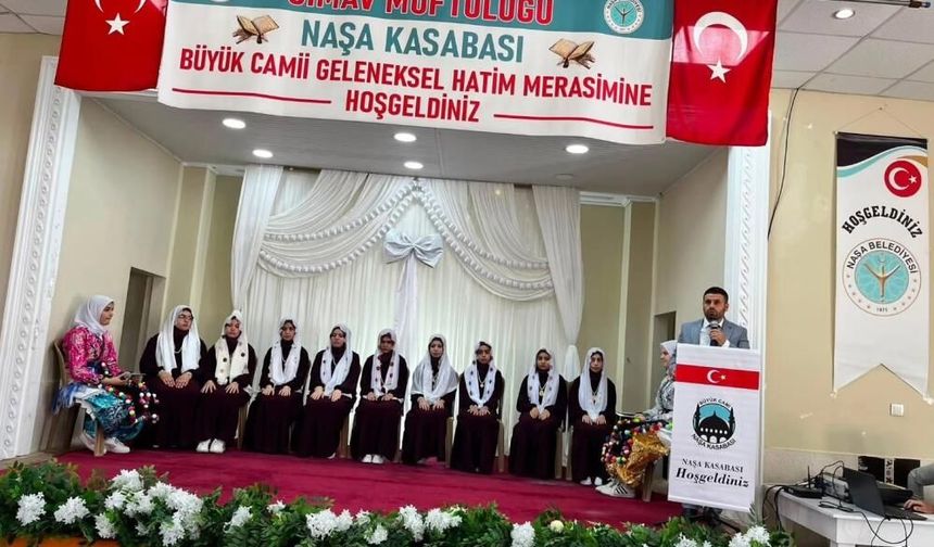 Simav Naşa'da geleneksel hatim merasimi düzenlendi