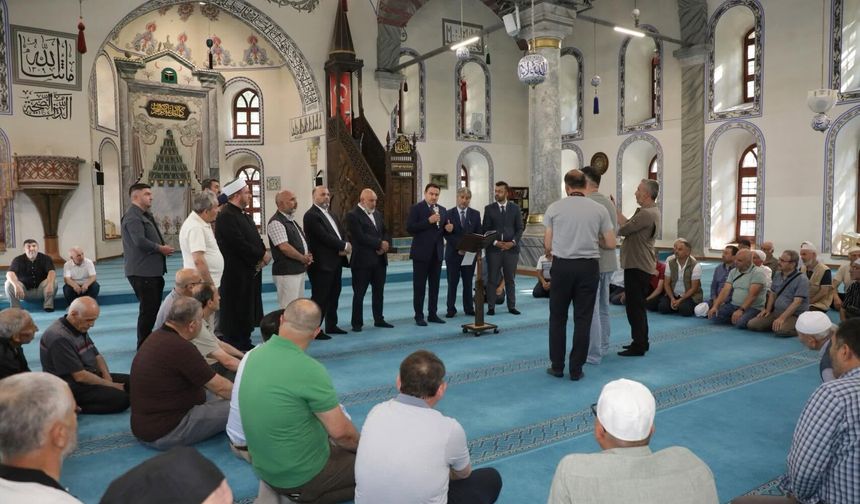 Kütahya Ulu Camii'nde Karekod Destekli Dijital Rehber Sistemi hizmete sunuldu