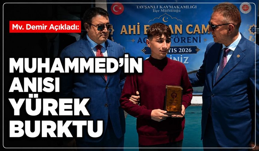 Kütahya'da kazada ölen gencin anısı yürek burktu: ''10 liram var, camiye bağışlasam olur mu?''