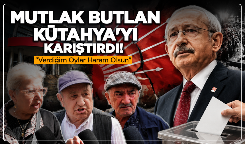 Mutlak Butlan Kütahya'yı Karıştırdı! "Verdiğim Oylar Haram Olsun"