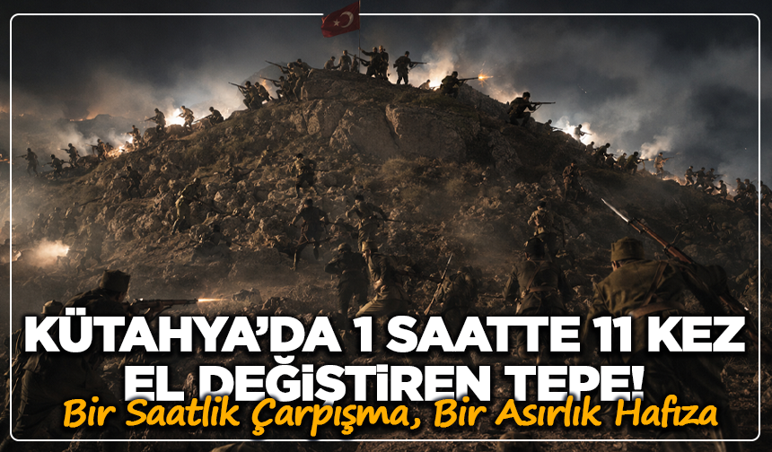 Kütahya’da 1 Saatte 11 Kez El Değiştiren Tepe!