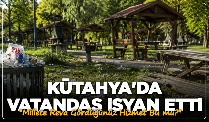Kütahya'da Vatandaş İsyan Etti: "Millete Reva Gördüğünüz Hizmet Bu mu?"
