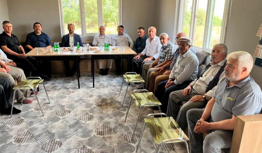 Milletvekili Bayırcı Altıntaş Köylerinde Vatandaşlarla Buluştu