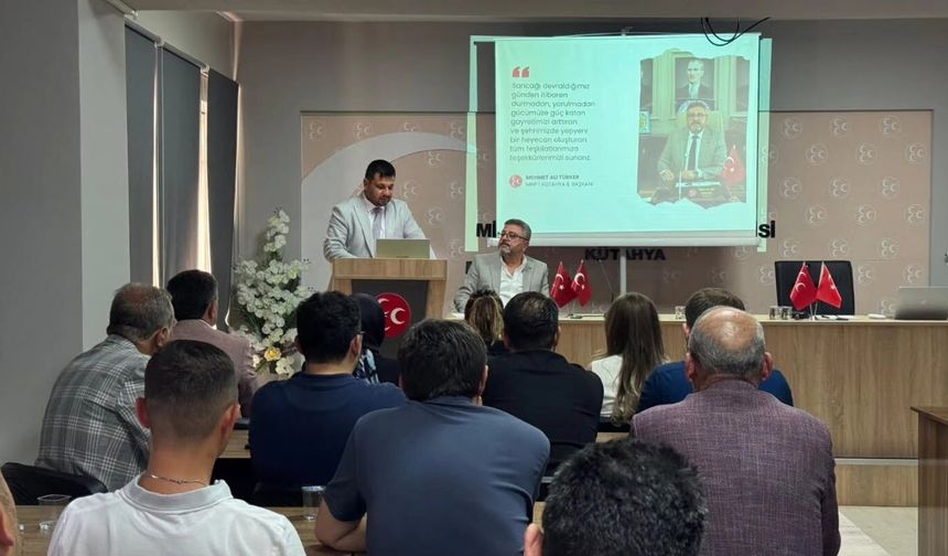 MHP Kütahya’da Yeni Dönem Çalışmaları Masaya Yatırıldı