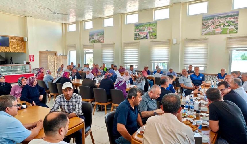 Hisarcık'ta ilçede devam eden projeler masaya yatırıldı