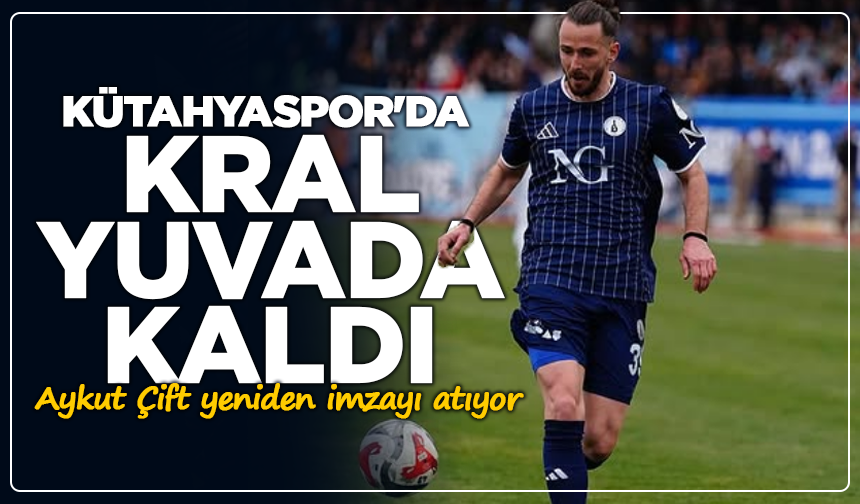 Kütahyaspor'da kral yuvada kaldı: Aykut Çift yeniden imzayı atıyor