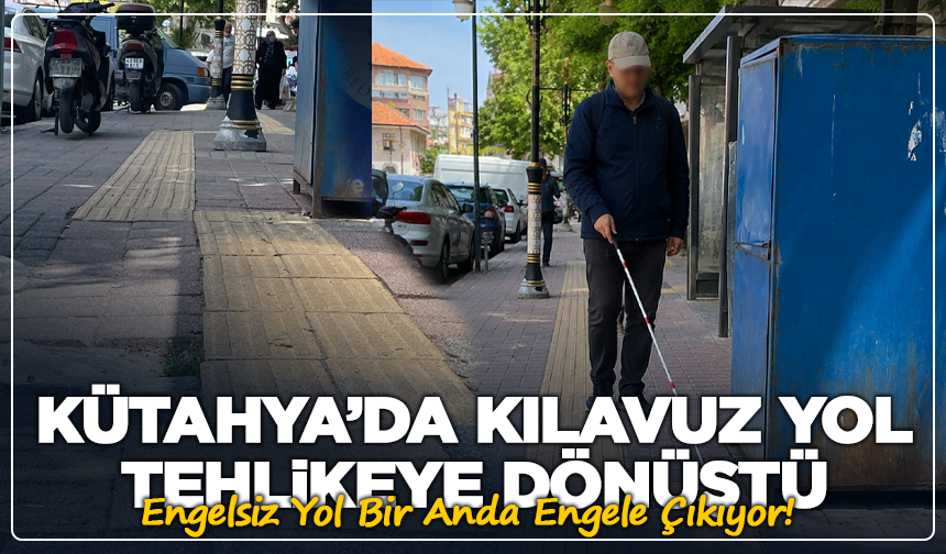 Kütahya’da Akılalmaz Uygulama: Yol Kutuda Bitiyor!