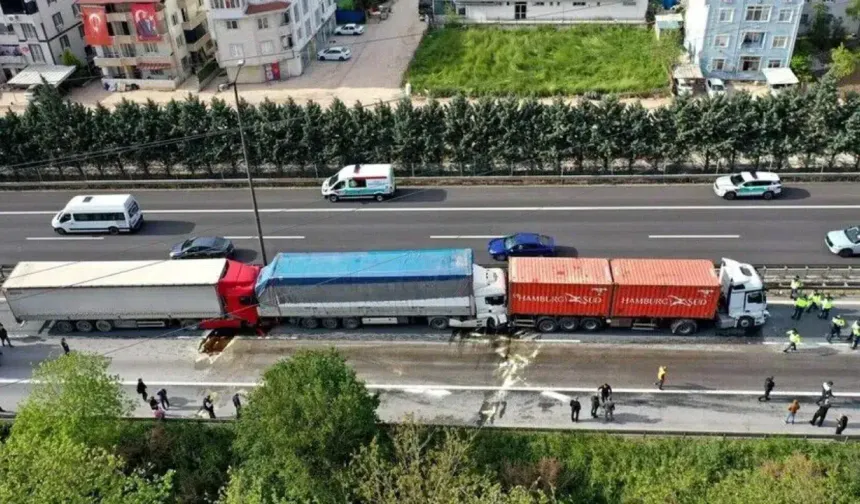 Zincirleme trafik kazası: 3 yaralı