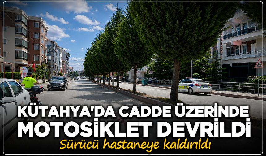 Kütahya'da cadde üzerinde kan döküldü: 1 yaralı