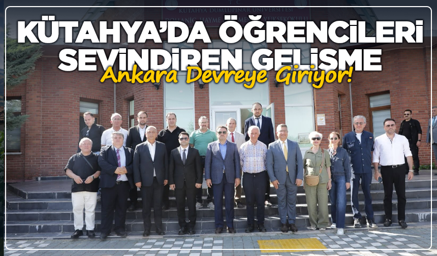 Kütahya’da Öğrencileri Sevindiren Gelişme: Ankara Devreye Giriyor!