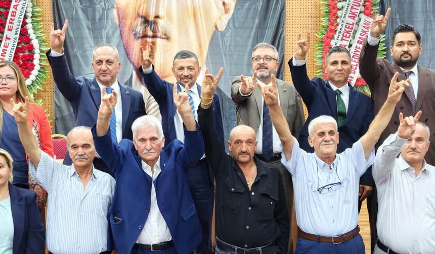 MHP Simav’da Yeni Dönem: Mahmut Karaduman İlçe Başkanı Seçildi