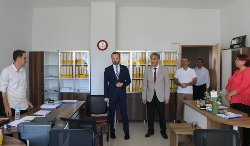 Milletvekili Bayırcı’dan Kütahya İl Milli Eğitim Müdürlüğüne Ziyaret