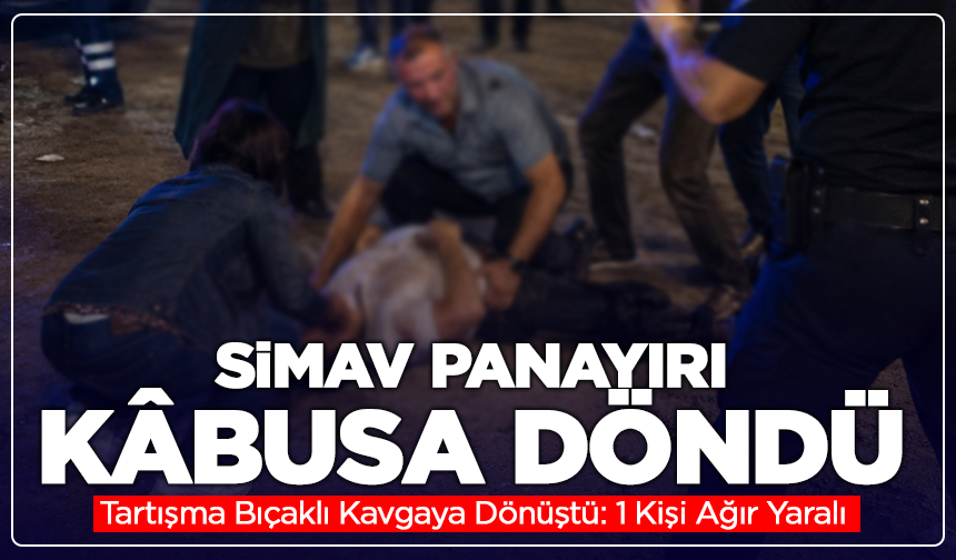 Simav Panayırı’nda Kanlı Kavga: 1 Kişi Bıçaklandı