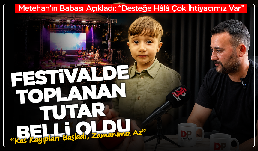 Kütahya Metehan İçin Kenetlendi: Festivalde Toplanan Tutar Belli Oldu