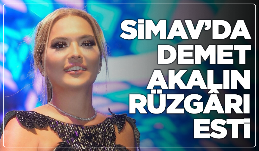 Simav’da Demet Akalın rüzgârı esti