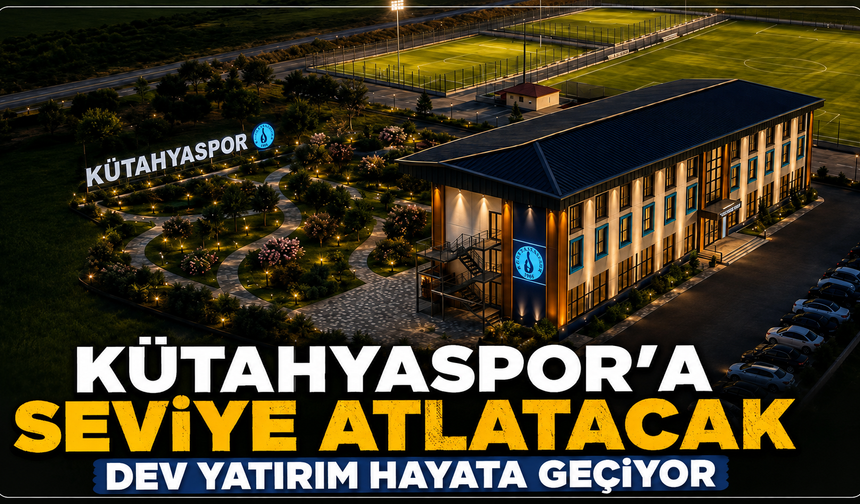 Kütahyaspor'a seviye atlatacak yatırım hizmete açılıyor