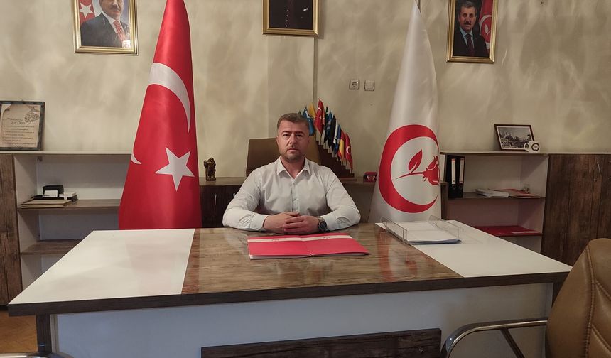 BBP Kütahya İl Başkanı  Cemil Yeğ’den Provokasyon Uyarısı: “Süreç Zarar Görmesin Diye Görmezden Gelinmemeli”