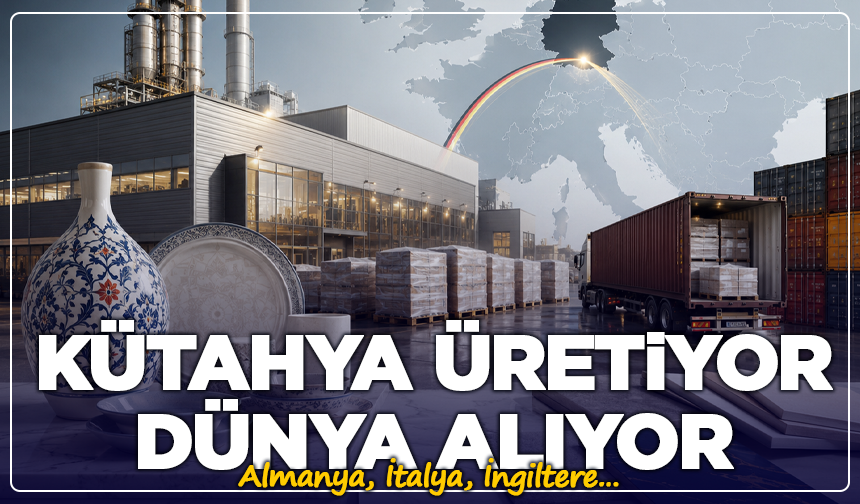 Kütahya’nın İhracat Haritası Belli Oldu: Almanya, İtalya, İngiltere…