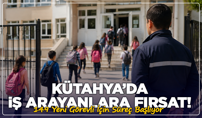 Kütahya’da İş Arayanlara Fırsat! 149 Yeni Görevli İçin Süreç Başlıyor