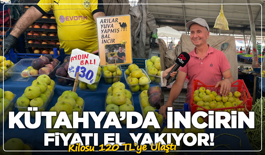Kütahya’da İncirin Fiyatı El Yakıyor! Kilosu 120 TL’ye Ulaştı