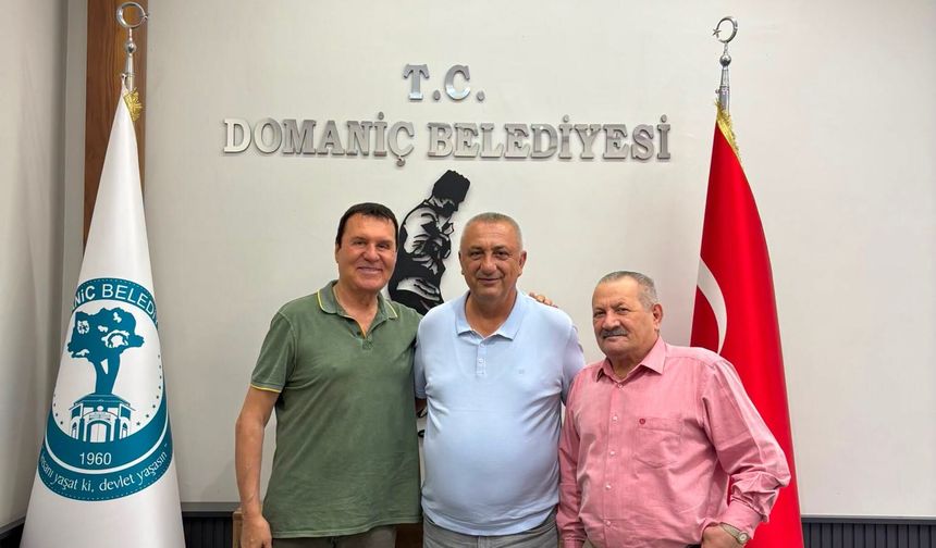 80'li yılların ünlü sanatçısı Mithat Körler'den, Başkan Uysal'a ziyaret