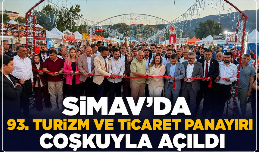 Simav 93. Turizm ve Ticaret Panayırı coşkuyla açıldı: Ümit Besen ve Pamela sahne aldı