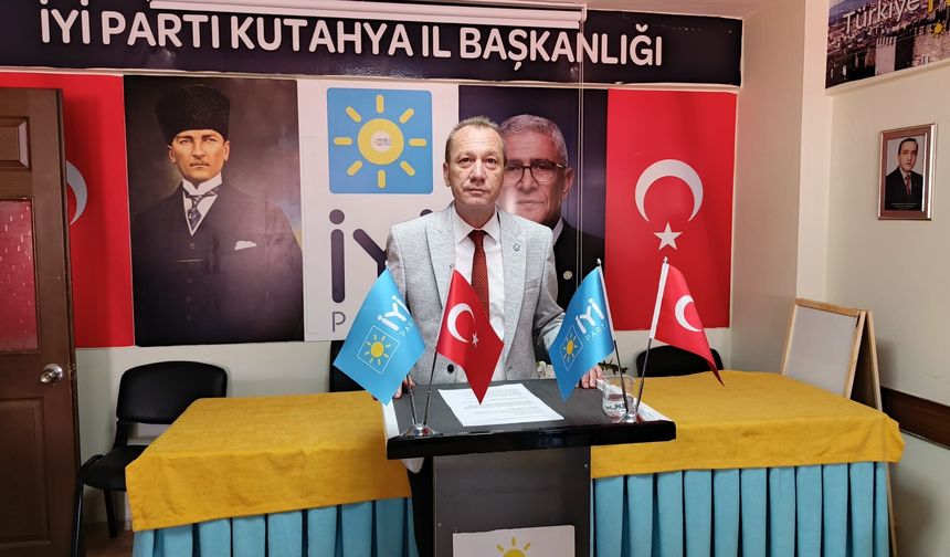 İyi Parti Kütahya teşkilatından çerçeve yasa açıklaması: ''Şehitlerimizin kanı üzerinden pazarlık yapılamaz''