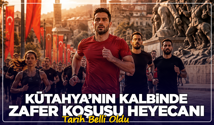 Kütahya Zafer İçin Koşacak: 20. Zafer Koşusu Başlıyor