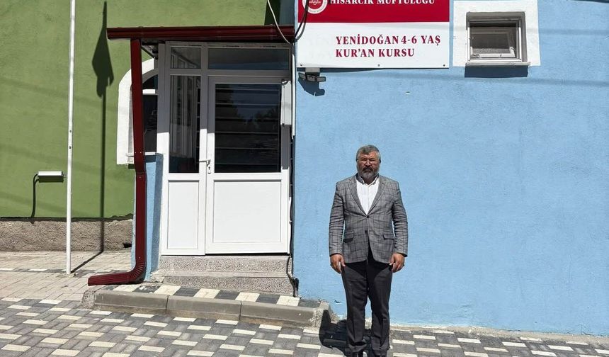 Hisarcık’ta Kur’an kurslarında yeni dönem hazırlığı başladı