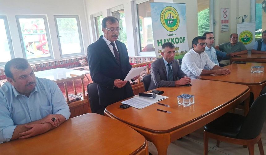Hisarcık'ta hibe ve destekleme eğitimi düzenlendi