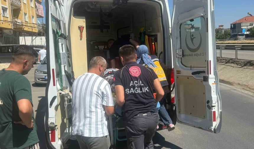 Elektrikli bisiklet kazası: 58 yaşındaki sürücü yaralandı