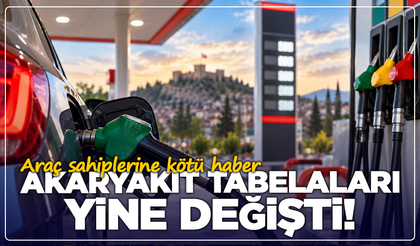 Kütahya’da akaryakıt tabelaları yine değişti: İşte yeni tarife