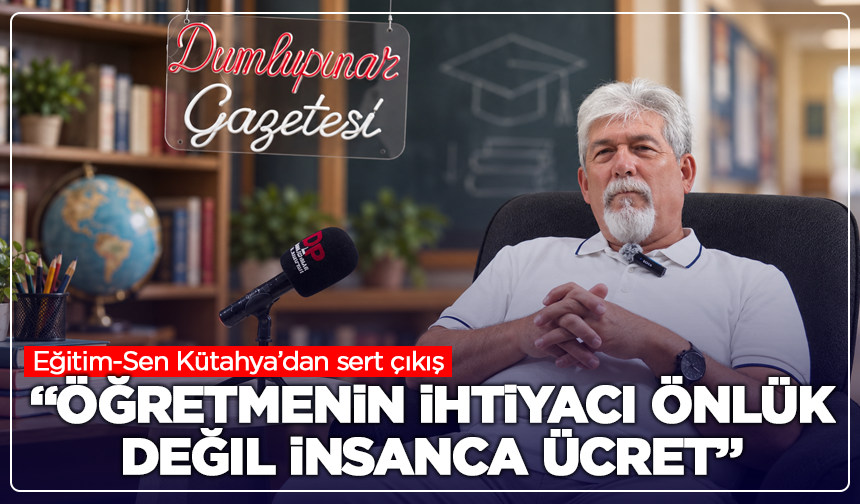 Eğitim-Sen Kütahya’dan yeni eğitim yılı öncesi sert çıkış: “Okullar sorunlarla açılıyor”