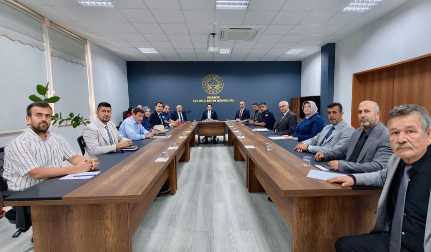 Hisarcık'ta Okul Güvenliği ve Koordinasyon Toplantısı gerçekleştirildi