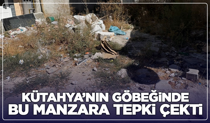 Kütahya’nın Göbeğinde Bu Manzara Tepki Çekti