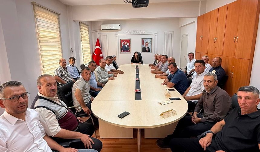 Çavdarhisar'da köy ve mahallelerin ihtiyaçları masaya yatırıldı