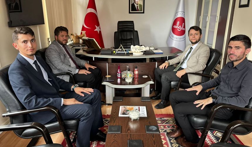 Şaphane İlçe Müftüsü Kara, Emet İlçe Müftüsü Balcı ile bir araya geldi