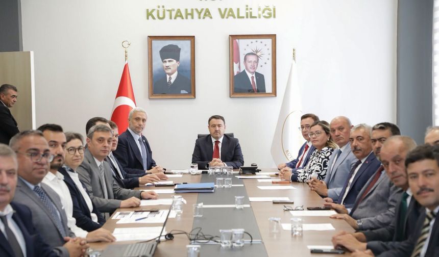 Simav Çayı için kritik toplantı: Atık su durumu değerlendirildi
