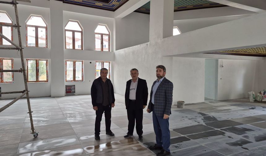 Tavşanlı yeni Camii'sine kavuşuyor