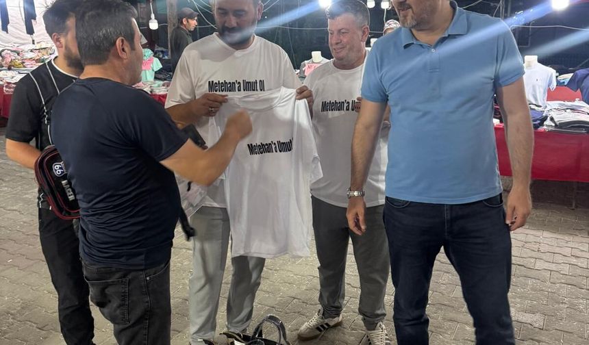 Tavşanlı’da Metehan Selvi İçin Seferberlik! 100 Esnaf Tek Tek Ziyaret Edildi