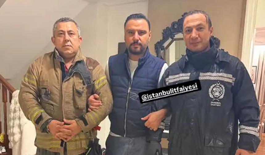 Ünlü Şarkıcı Alişan’ın Evini Su Bastı! Yardımına Kütahyalı İtfaiyeci Yetişti