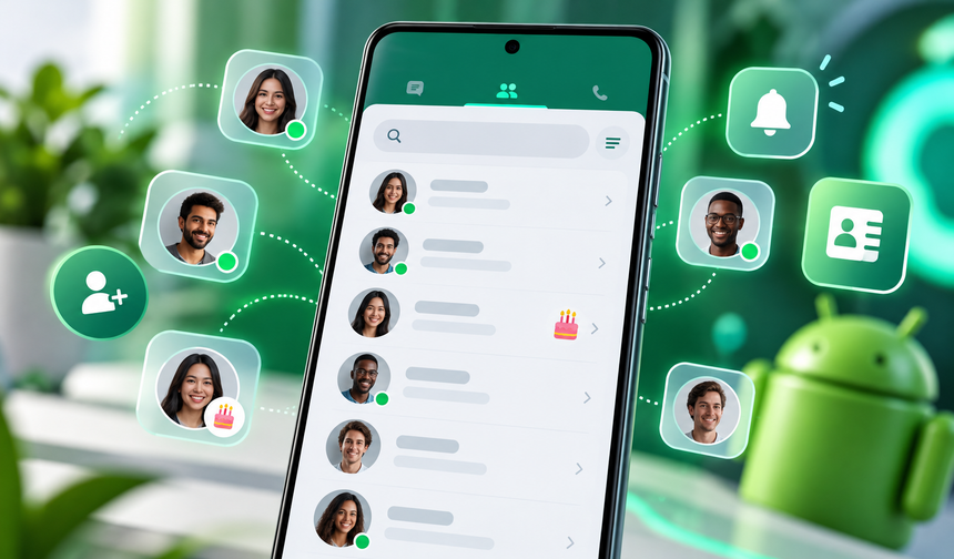 WhatsApp Android İçin Yeni Rehber Özelliklerini Test Ediyor! Çevrimiçi Durum ve Doğum Günü Hatırlatması Geliyor