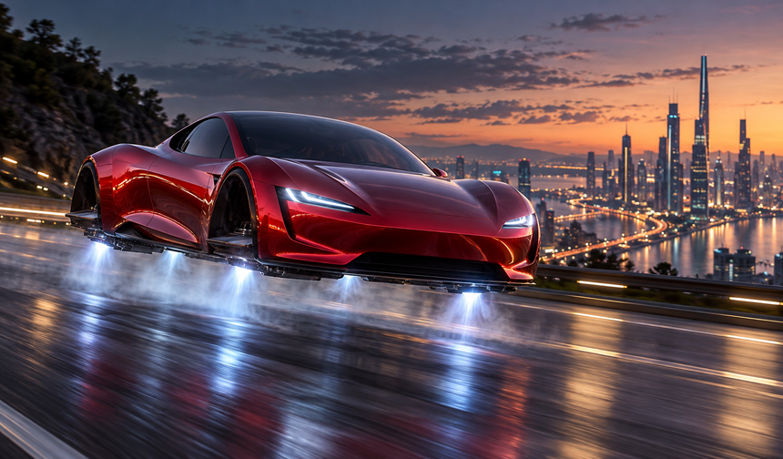 Uçan Tesla Roadster Tanıtıldı! Elon Musk Otomobil Dünyasında Yeni Bir Dönemin Kapısını Araladı