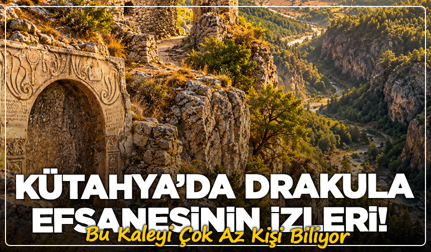 Kütahya’da Drakula Efsanesinin İzleri! Bu Kaleyi Çok Az Kişi Biliyor